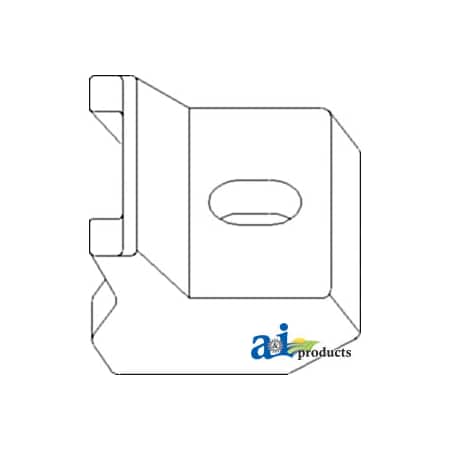 A & I Products Clamp, Rear Wheel, Adjustable 3" x5" x2" A-381725R1